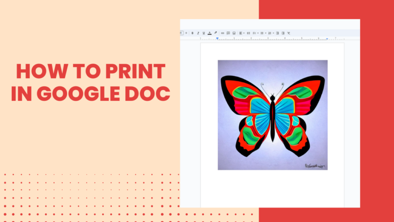 How to Print in a Google Doc for Sublimation Purposes