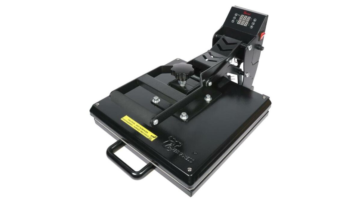 TUSY 15x15 Inch Heat Press Machine 5 in 1 Heat Transfer Press